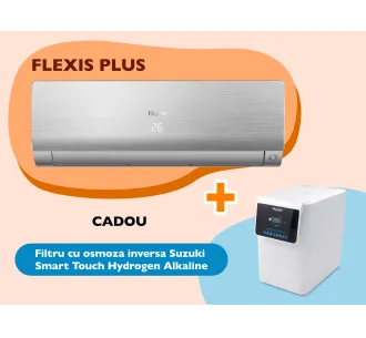 Climatizator HAIER FLEXIS Plus DC Inverter R32 Super Match 12000BTU (gri lucios)