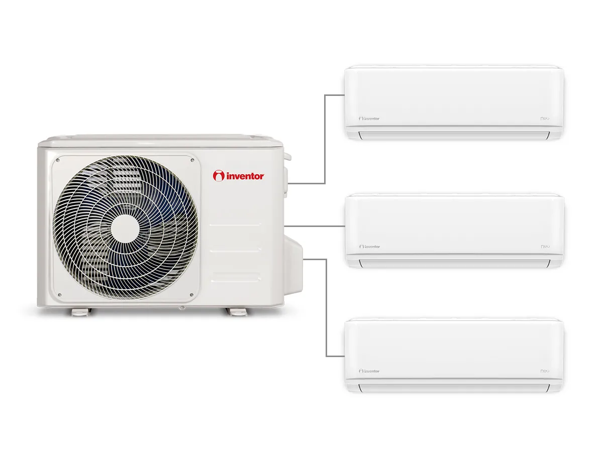 Unitate exterioară split INVENTOR 27000 BTU U5MRSL(3)-27 R32 3 conexiuni