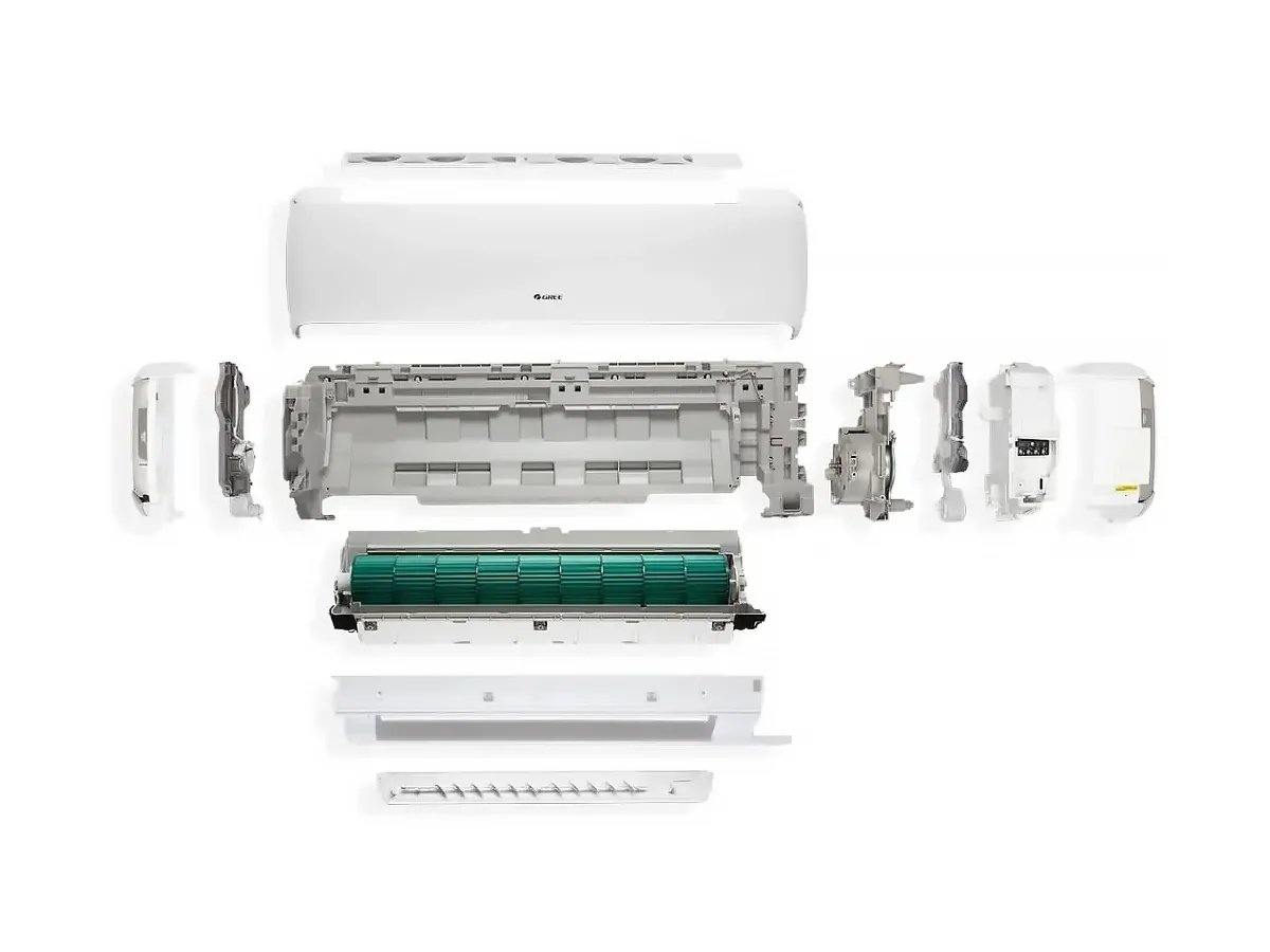 Construcția unității interioare GREE G-TECH Inverter R32