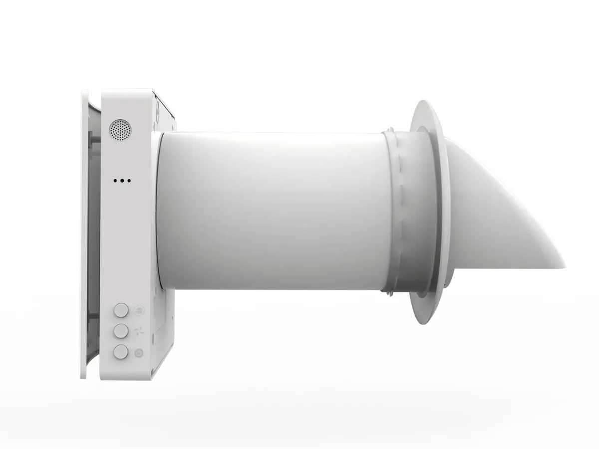 Recuperator de aer cu sistem de ventilație NEOVENT KNF 60 PAIR, vedere laterala