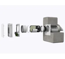 Recuperator de aer cu sistem de ventilație NEOVENT KNF 60 PAIR, structura