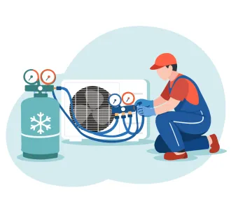 Serviciu de alimentare cu agent frigorific pentru aparatele de aer condiționat de 9000 BTU
