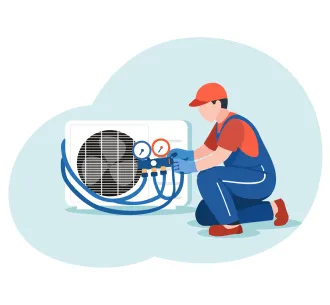 Serviciu de detectare a scurgerilor de freon la aparatele de aer condiționat serviciu/ora