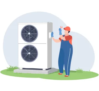 Instalarea pompelor de caldura (aer-apa) pana la 16 kW