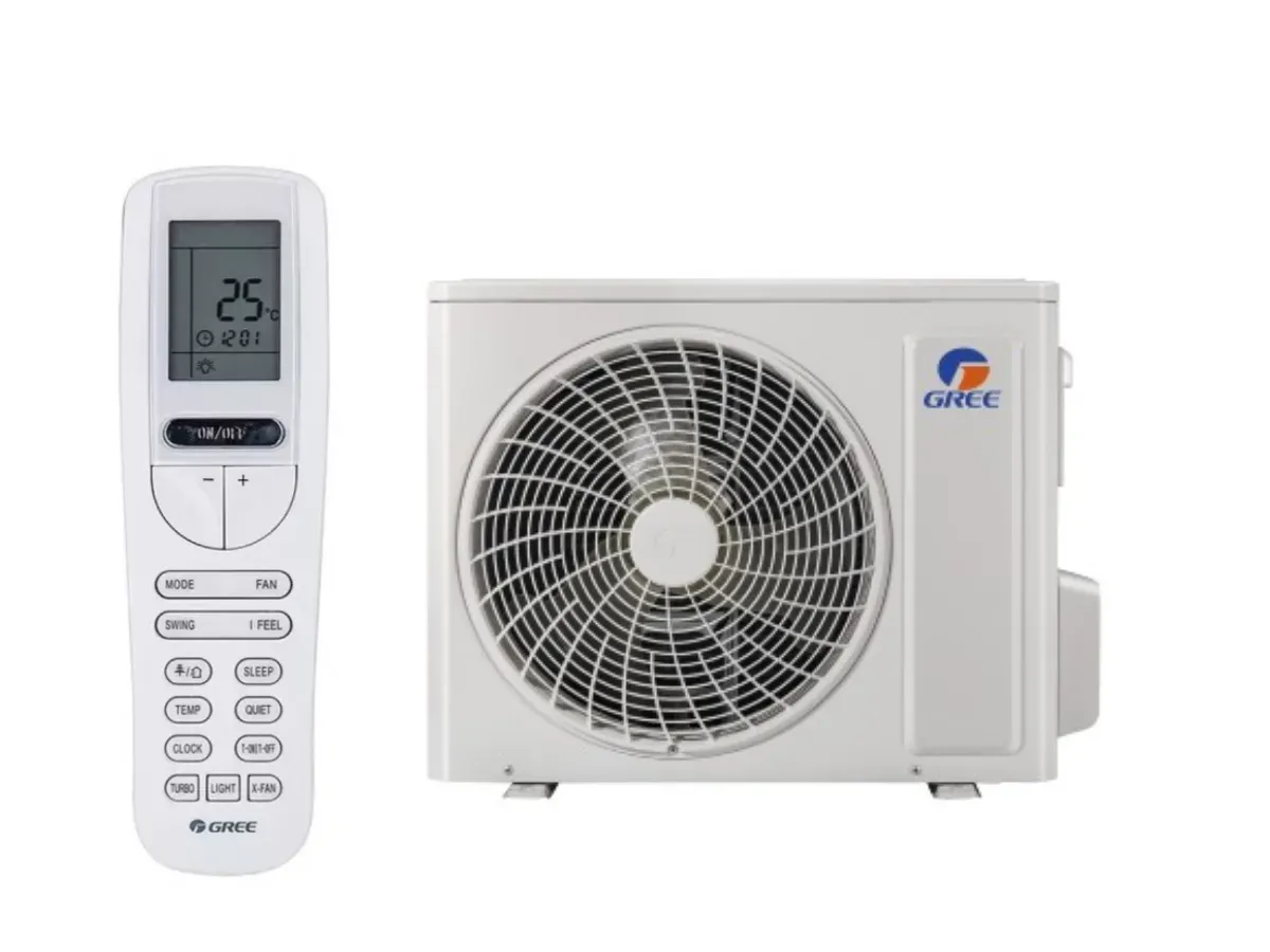 Poza bloc exterior si telecomanda Gree Bora 9000 BTU