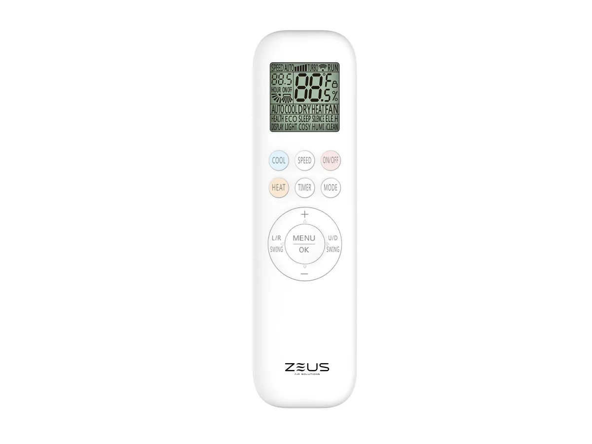 Telecomandă pentru conditioner ZEUS ЕСO Inverter R32 EC12BT/EC12OT 12000 BTU 