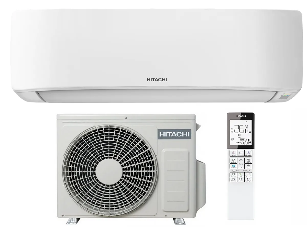 Condiționer Hitachi Inverter R32 Airhome 400 RAK-DJ25RHAE+RAC-DJ25WHAE 9000 BTU