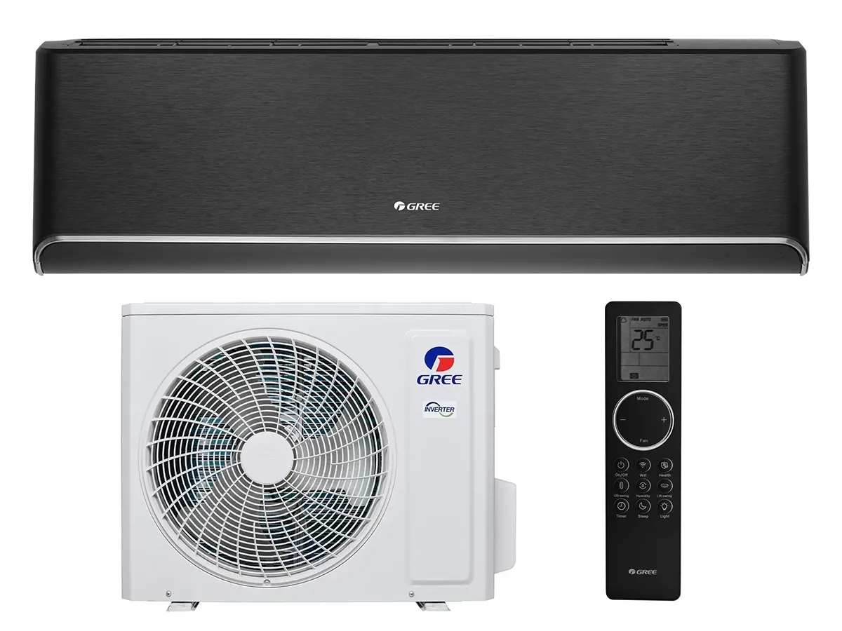 Condiționer Gree AIRY BLACK Inverter R32 GWH12AVCXD-K6DNA1A/I 12000 BTU 