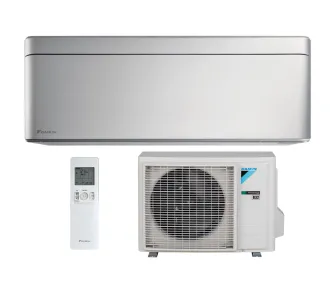 Кондиционер DAIKIN Inverter R32 STYLISH FTXA35BS+RXA35A silver A++								