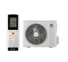 Poza bloc exterior, si telecomanda Gree Fairy Black 12000 BTU