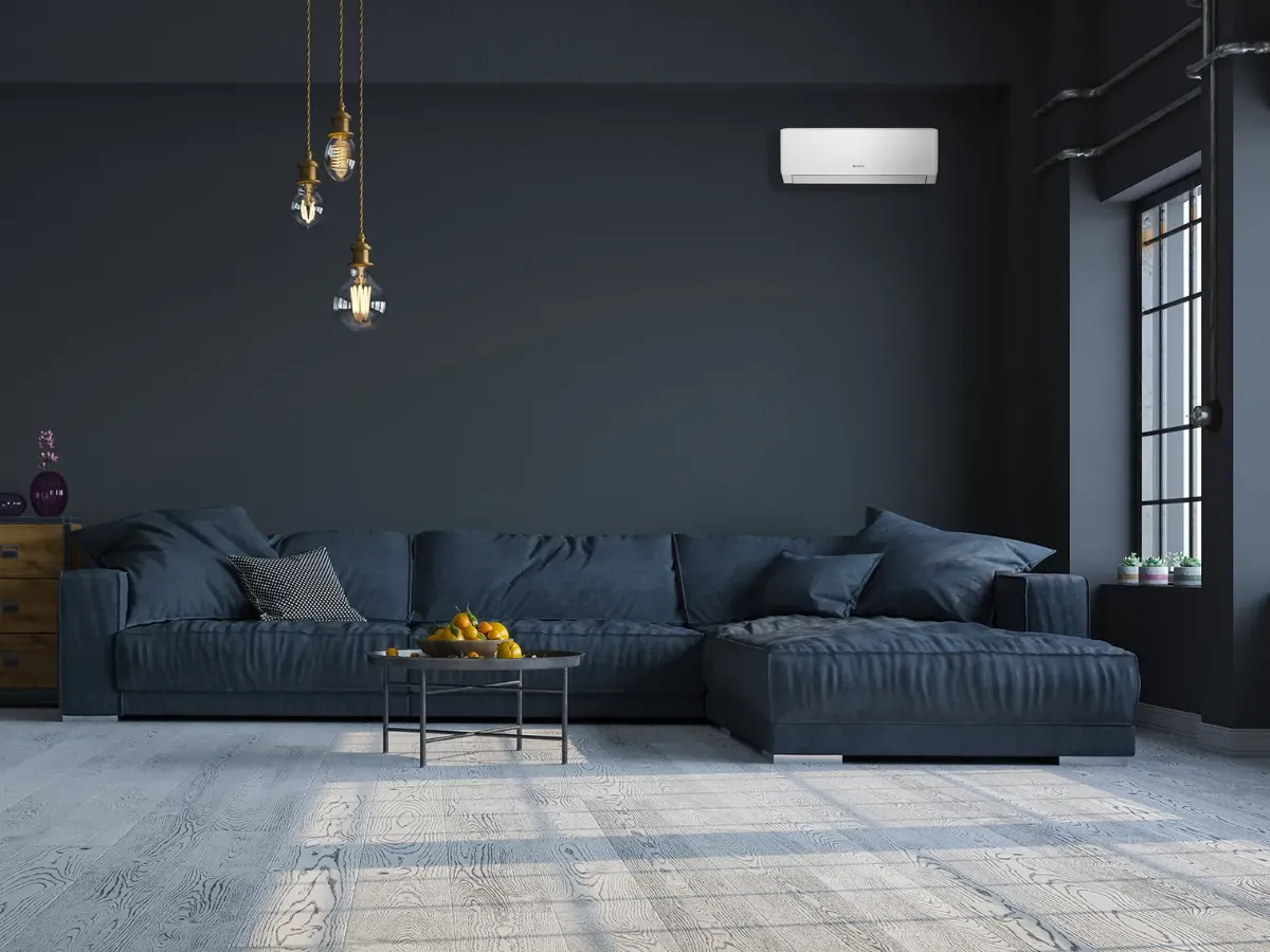 Poza bloc Polar 9000 BTU in interior negru