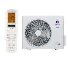 Poza telecomanda si bloc exterior Gree Clivia Black 24000 BTU