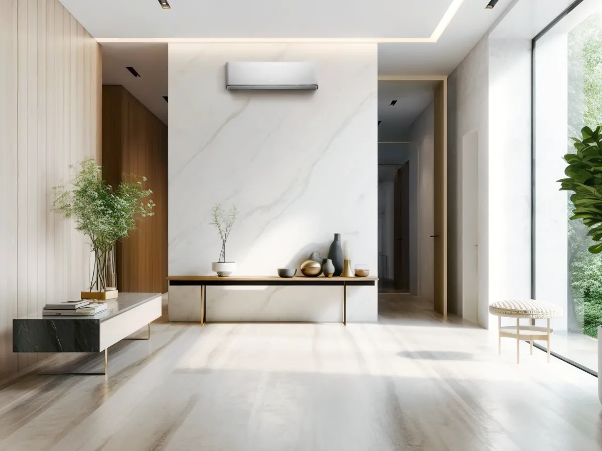 Poza Gree Airy 18000 BTU, in interior luminat