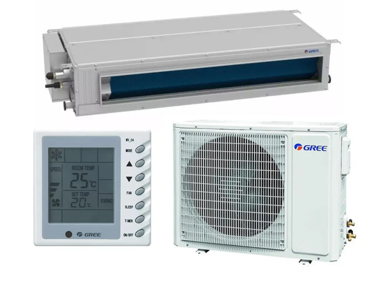 Climatizator GREE de tip canal Inverter R32 seria U-MATCH GUD125PHS/A-T+GUD125W/HhA-X (24K)