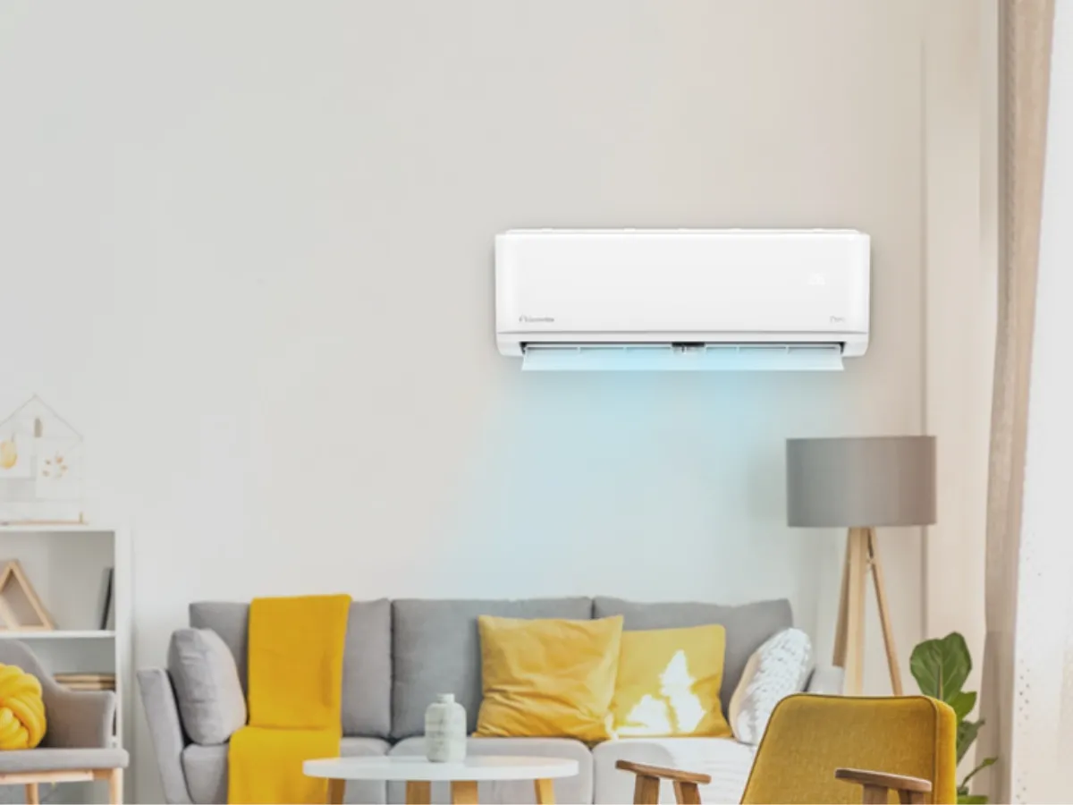 Poza bloc INVENTOR NEO Inverter R32 NUVI-24WF in interior alb