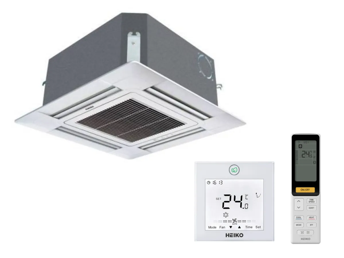 Unitatea interioara Heiko, tip casetă 4-vei CA035-A1 (split/multi) + panou