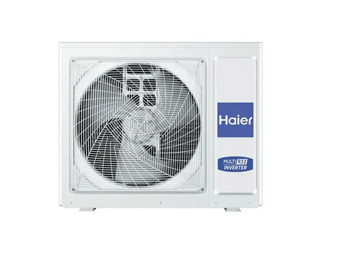 Poza bloc  unitate exterioară  Multi Split Haier pentru un apartament de 2 camere de până la 60 m