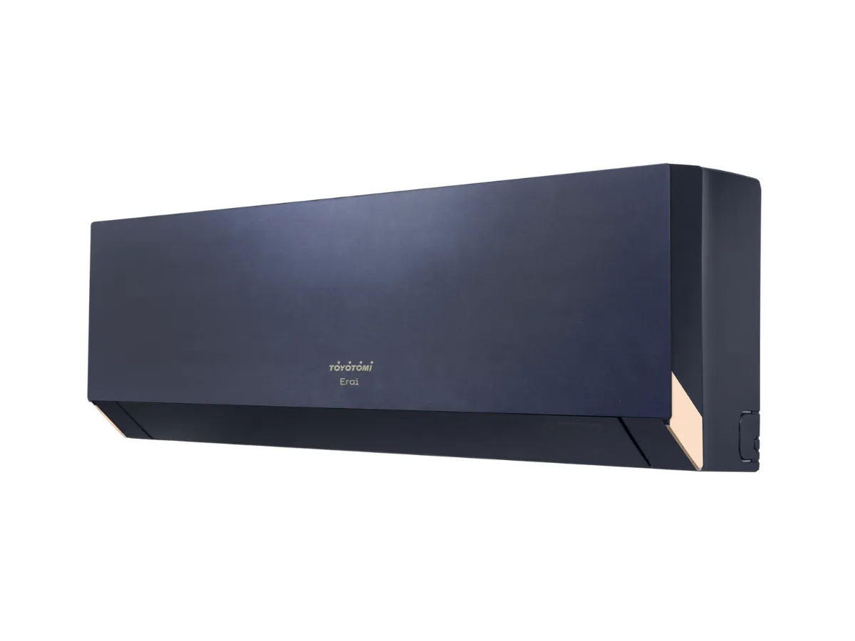 Poza bloc interior din partea dreapta Toyotomi ERAI ALL DC Inverter R32 CTN/CTG-335BV 12000 BTU albastru închis