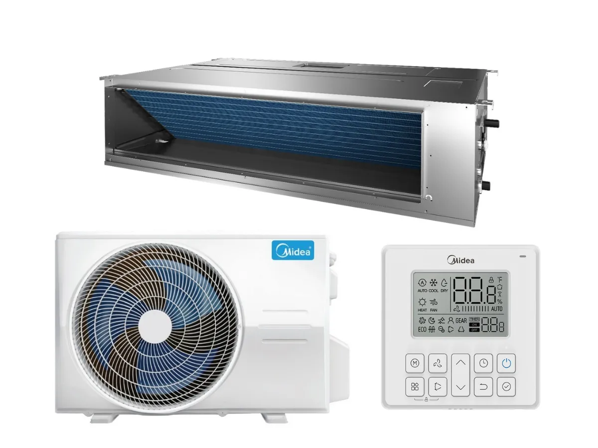 Climatizator inverter de tip canal Midea MTIU-18HWFNX-QRD0W(GA) / MOX330U-18HFN8-QRD0W(GA) 18000 BTU