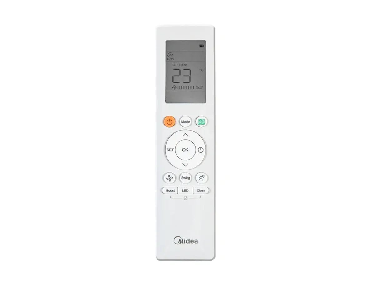 Poza telecomanda de climatizator de tip caseta Midea MCD1-55HRFNX-QRD0W(GA)/MOE30U-55HFN8-RRD0W(GA) 60000 BTU