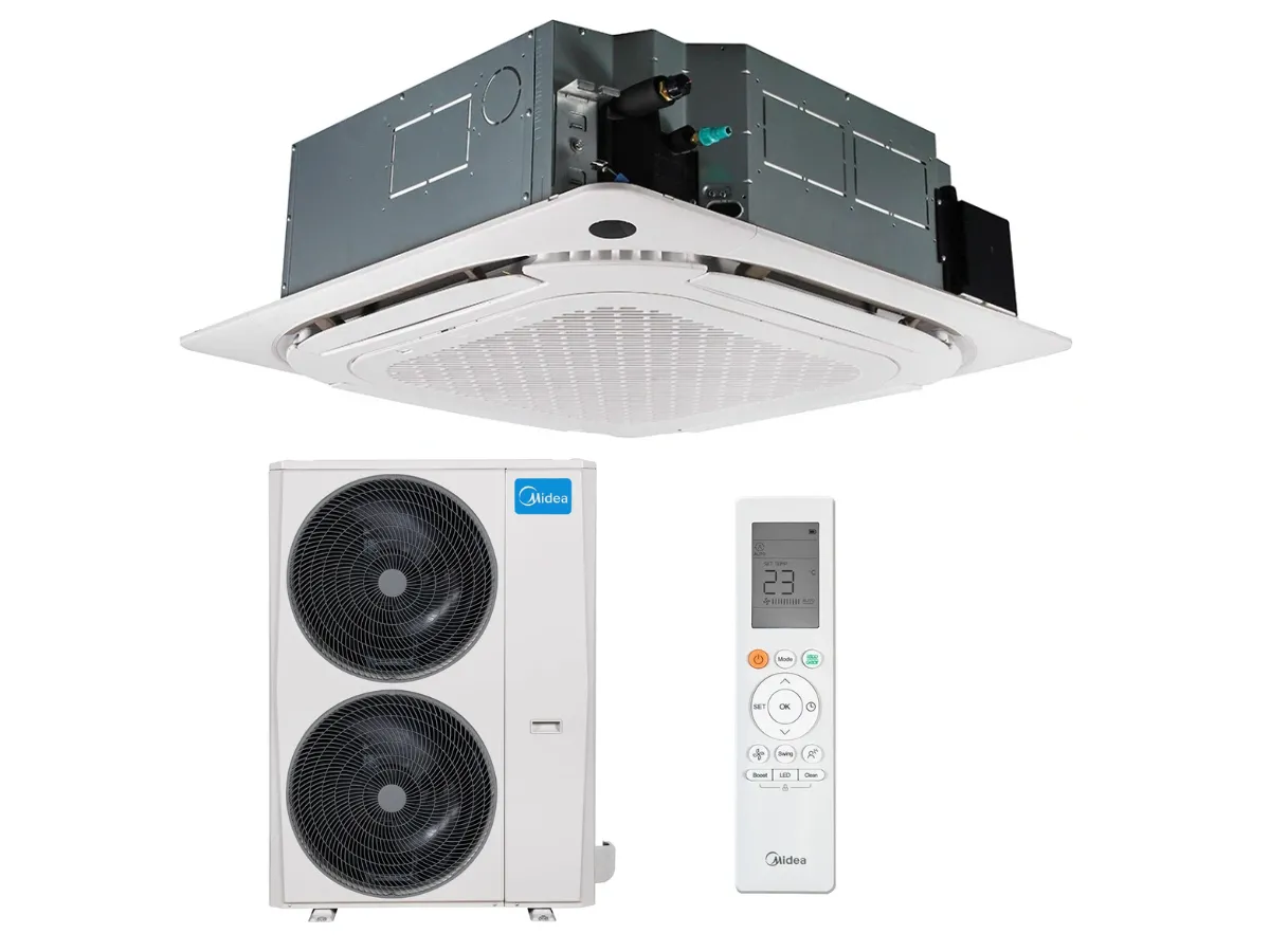 Aparat de aer conditionat caseta Midea MCD1-55HRFNX-QRD0W(GA)/MOE30U-55HFN8-RRD0W(GA) 60000 BTU 