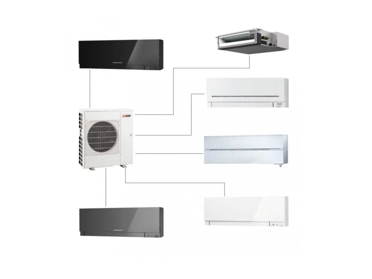 Poza bloc exterior Mitsubishi Electric 1:6 outdoor MXZ-6F122VF