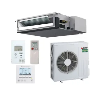 Climatizator de tip canal inverter Mitsubishi Electric PEAD-M125 JA/PUZ-M125VHA