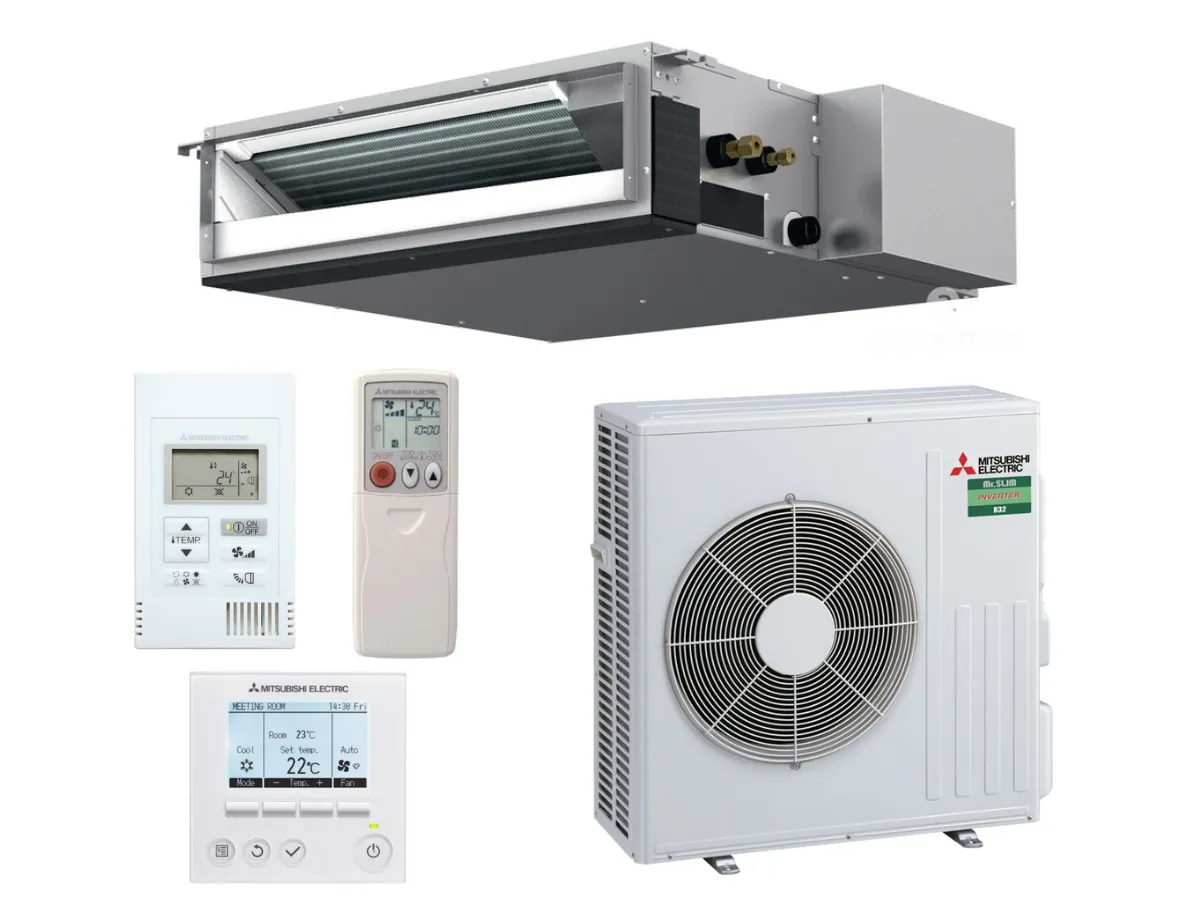 Climatizator de tip canal inverter Mitsubishi Electric PEAD-M125 JA/PUZ-M125VHA