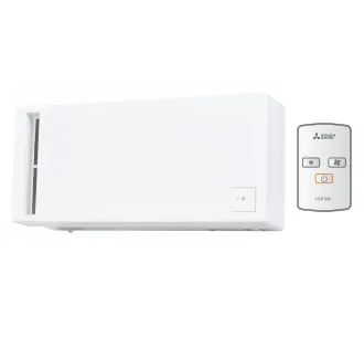 Recuperator de aer cu sistem de ventilație de perete Mitsubishi Electric LOSSNAY VL-50SR2-E (debit de aer 51 m³/h)