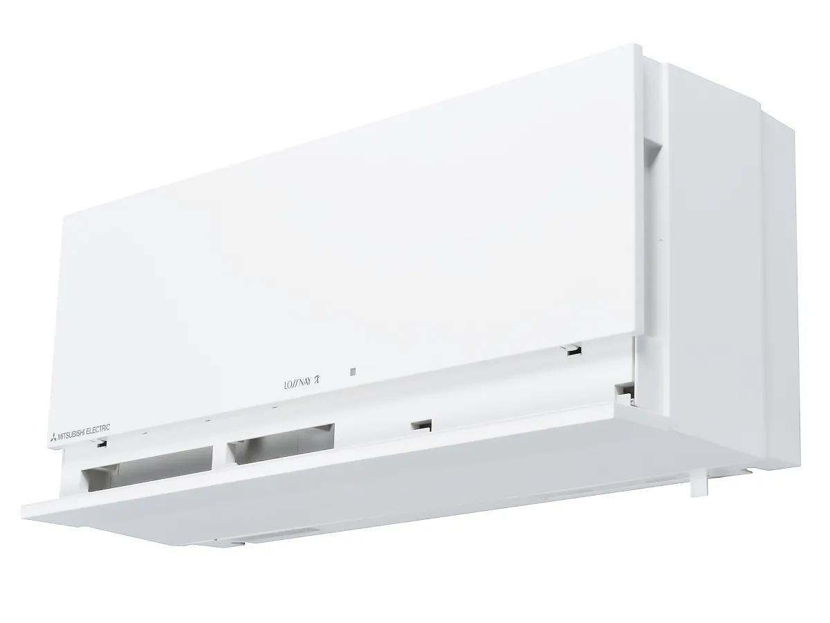 Recuperator Mitsubishi Electric LOSSNAY VL-100EU5-E, vedere laterală