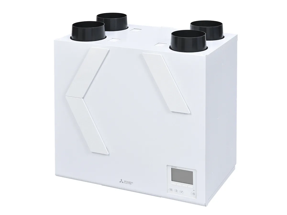 Recuperator Mitsubishi Electric LOSSNAY VL-350CZPVU2-R-EG, vedere din partea dreapta