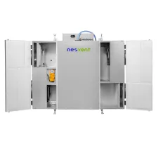 Unitate de ventilație cu recuperare de perete NEOVENT KNP PERFECT 500, în formă deschisă 
