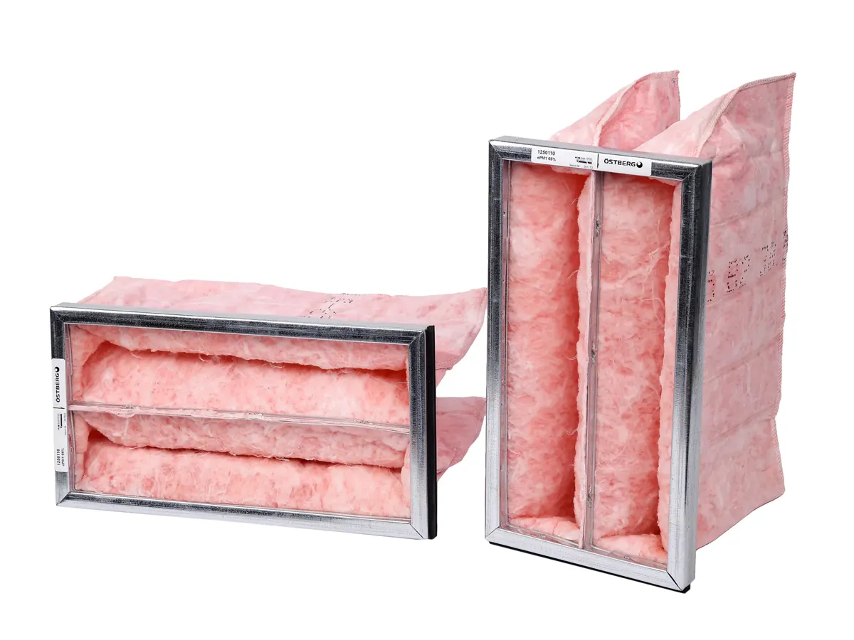 Set de filtre OSTBERG HERU 100 S EC (ePM1 65%), vedere laterala