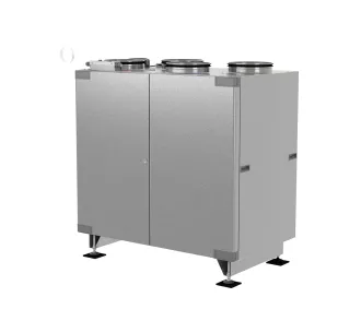 Recuperator de aer cu sistem de ventilație OSTBERG HERU 300 T EC-y2 RE (conexiune pe dreapta, debit de aer 1181 m³/h)