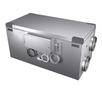 Recuperator de aer cu sistem de ventilație de tip canal OSTBERG HERU 100 S EC-y2 (debit de aer 436 m³/h)