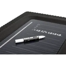 Моющаяся доска для заметок на рекуператоре воздуха с системой вентиляцией Heatpex ARIA VITALE MVHR SILVER