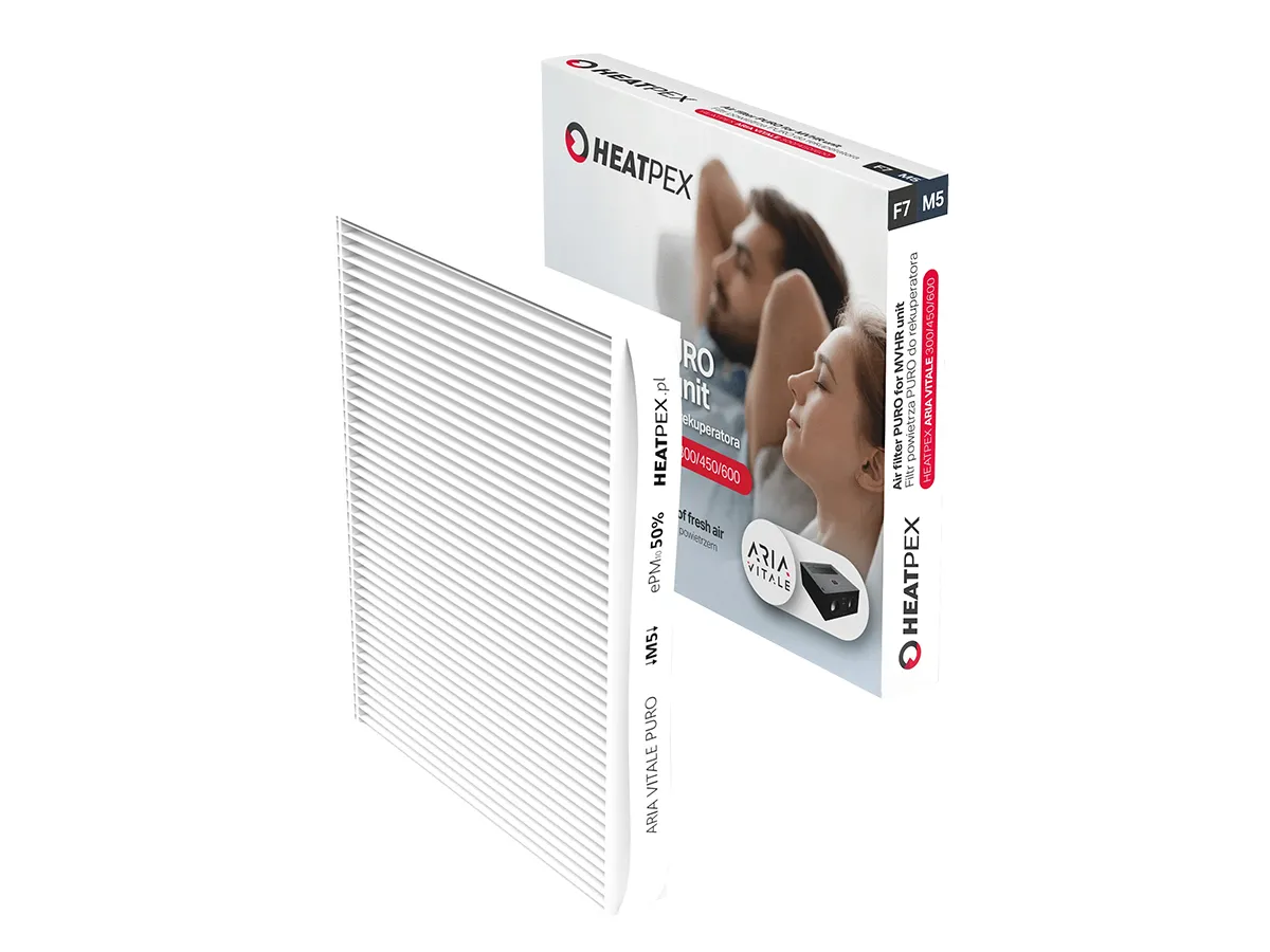 Filtru de aer proaspăt Heatpex ARIA VITALE M5