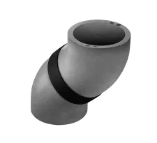 Posibilitatea montării unui cot pentru sistemul de ventilație Heatpex ARIA ADURO