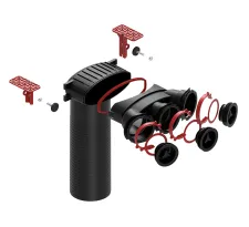 Construcția plenum box-ului Heatpex CONNECT