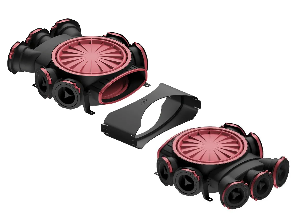 Conectarea a două cutii de distribuție HEATPEX ARIA CONNECT