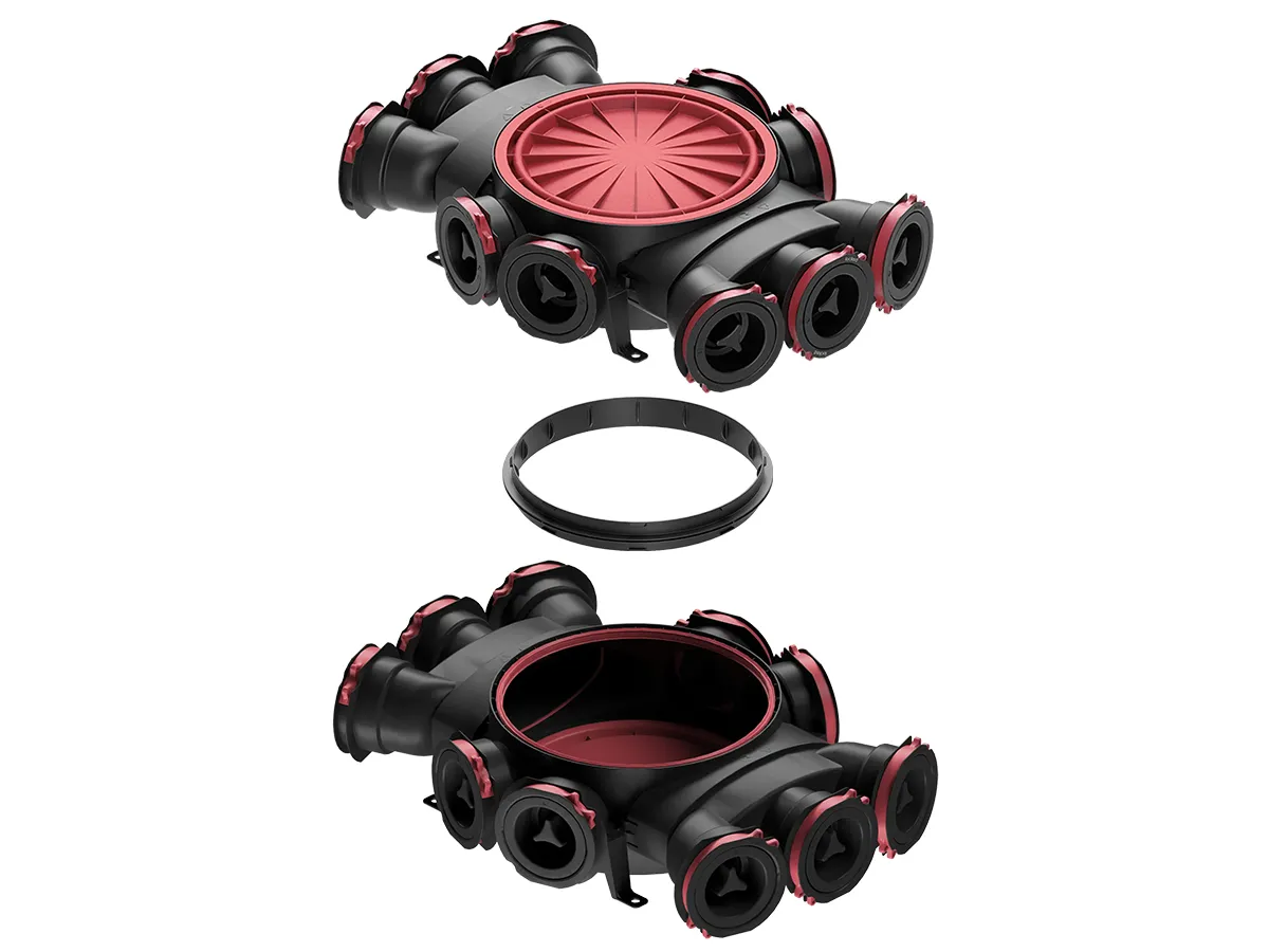 Conectarea a două cutii de distribuție HEATPEX ARIA CONNECT