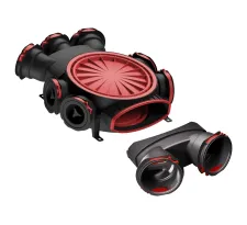 Exemplu de asamblare a cutiei de distribuție HEATPEX ARIA CONNECT