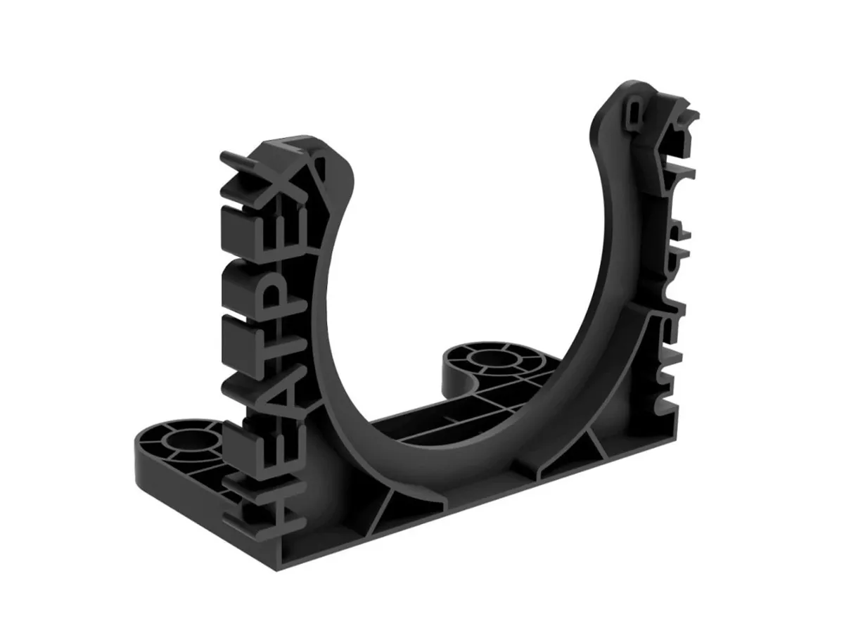 Сlemă pentru țeavă HEATPEX ARIA CONNECT Ø90 mm gri (100 buc.)