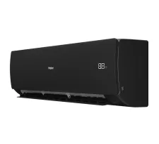 Bloc intern al condiționerului HAIER SERENE Plus DC Inverter R32 negru mat, vedere din partea dreaptă