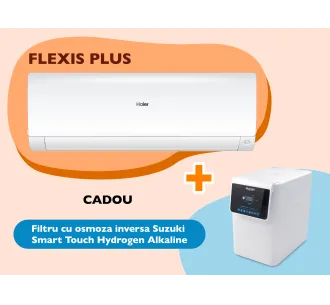 Conditioner HAIER FLEXIS Plus DC Inverter R32 Super Match AS50S2SF1FA-LW-1U50S2SM1FA (white shine) (Încălzire pana la - 20°C)