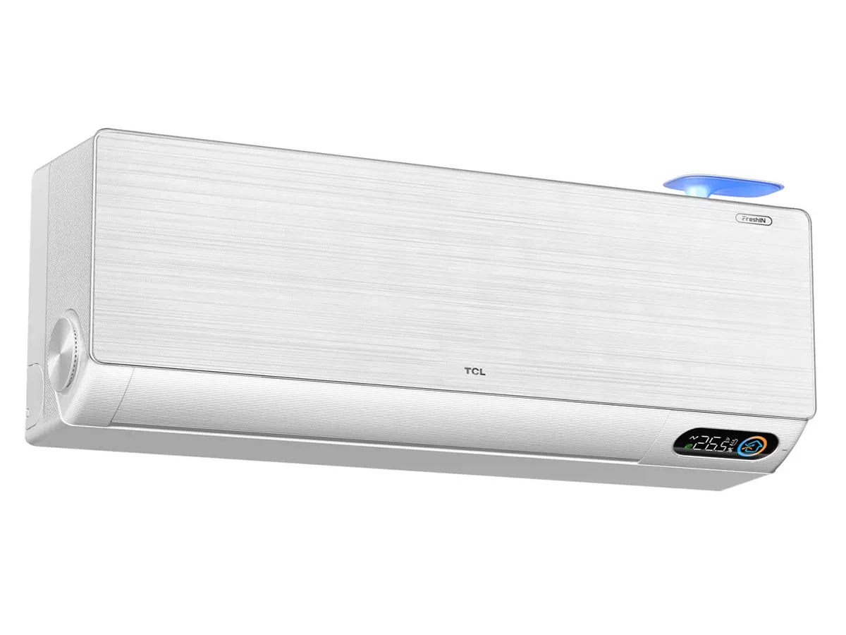 Unitate interioară a conditionerului TCL FreshIN 2.0, vedere din partea stânga