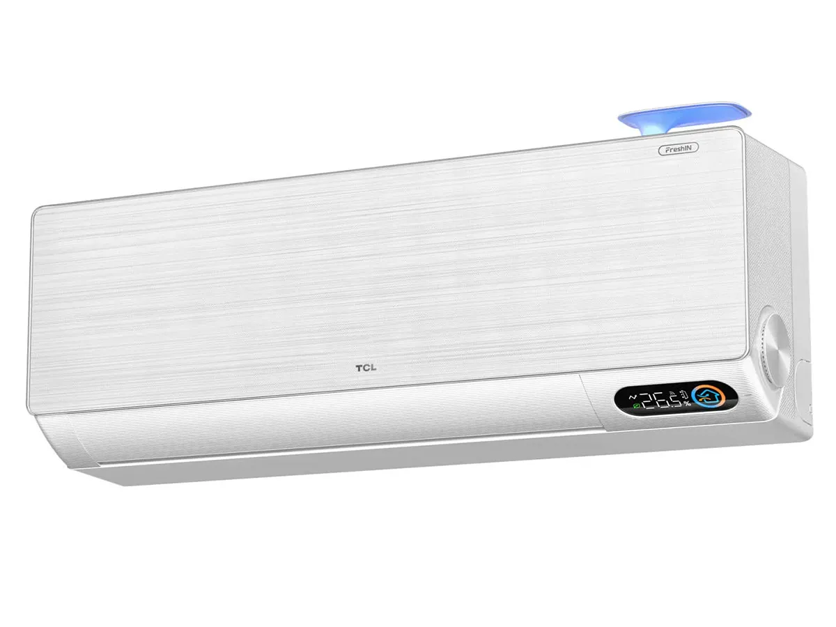 Unitate interioară a conditionerului TCL FreshIN 2.0, vedere din partea dreapta