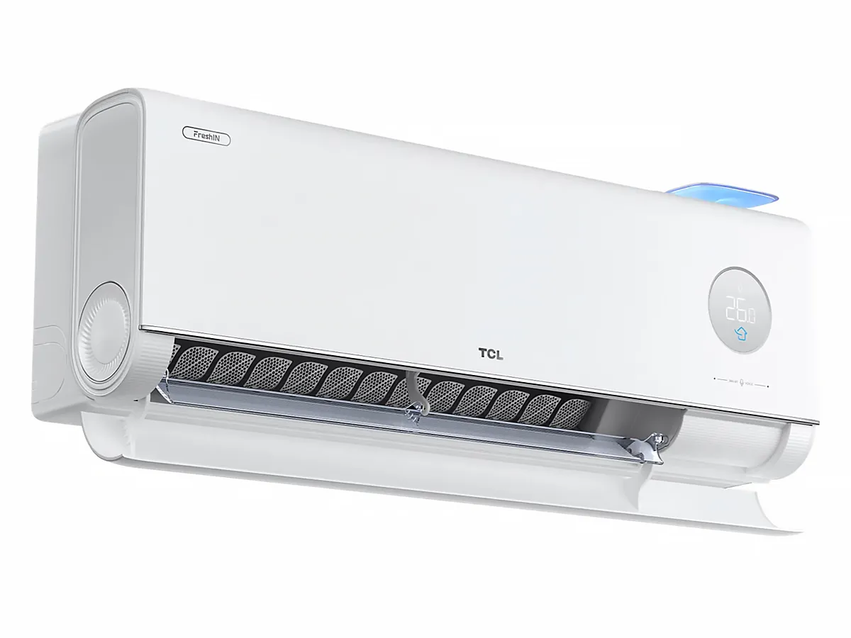 Unitate interioară a conditionerului TCL FreshIN 3.0, vedere din partea stânga