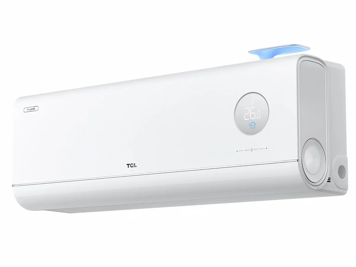 Unitate interioară a conditionerului TCL FreshIN 3.0, vedere din partea dreapta