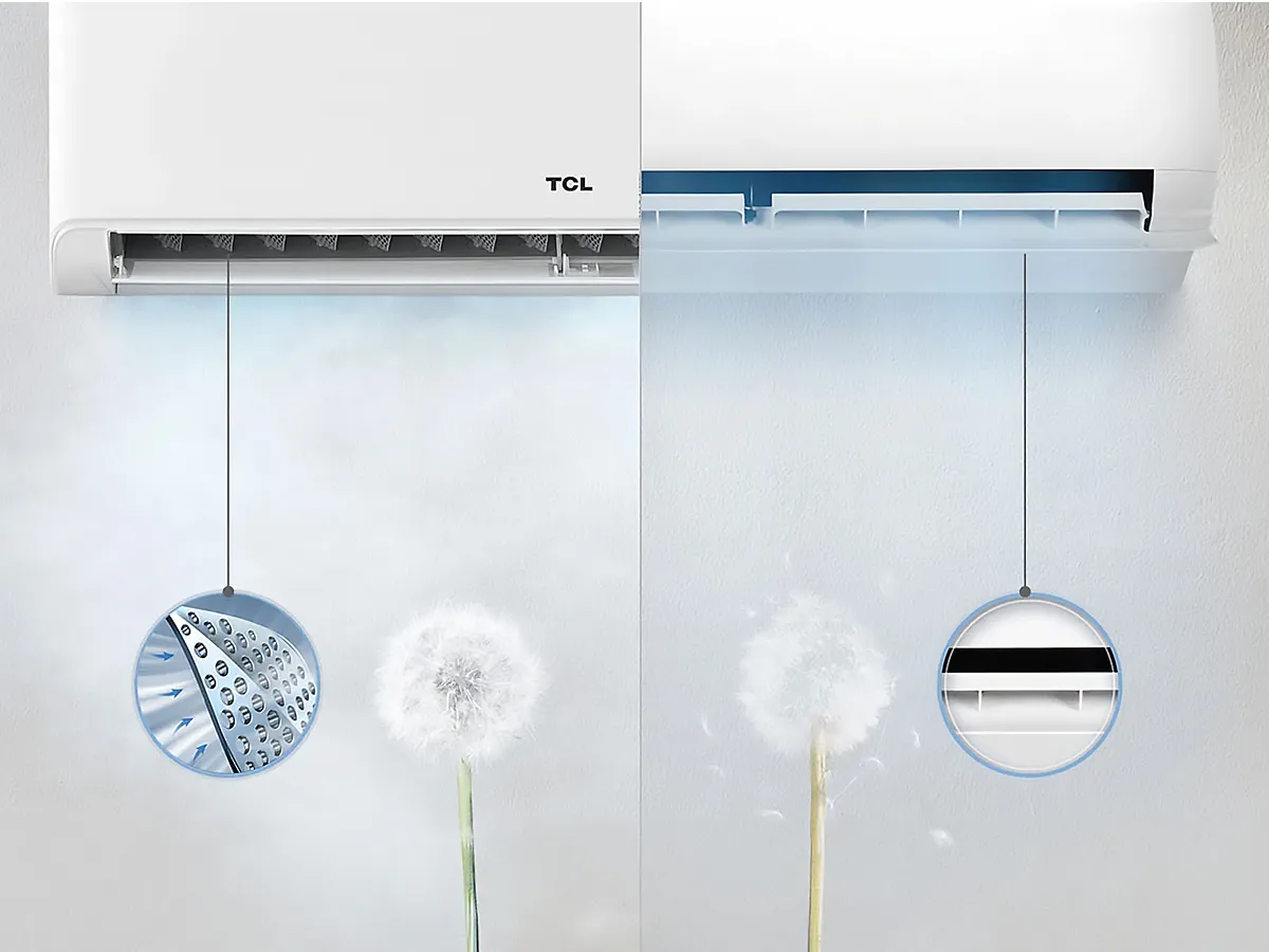 Mod „Briză ușoară” al aparatului de aer condiționat TCL Ocarina BreezeIN